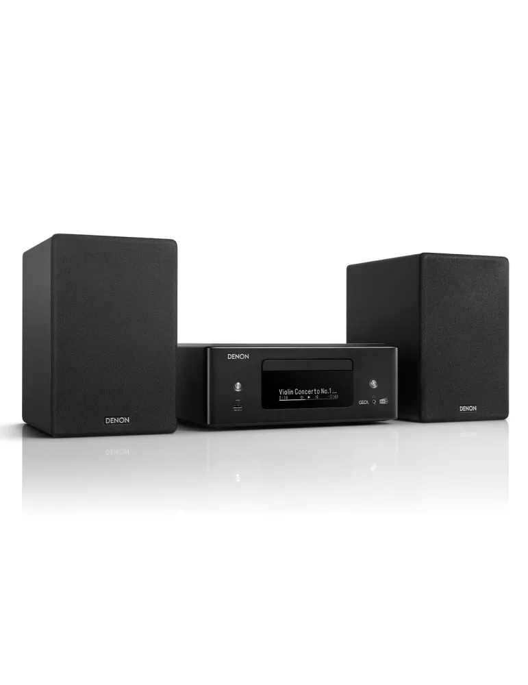 DENON Denon Ceol N12 DAB — Mini wieża stereo z Bluetooth, Wi-Fi i HEOS