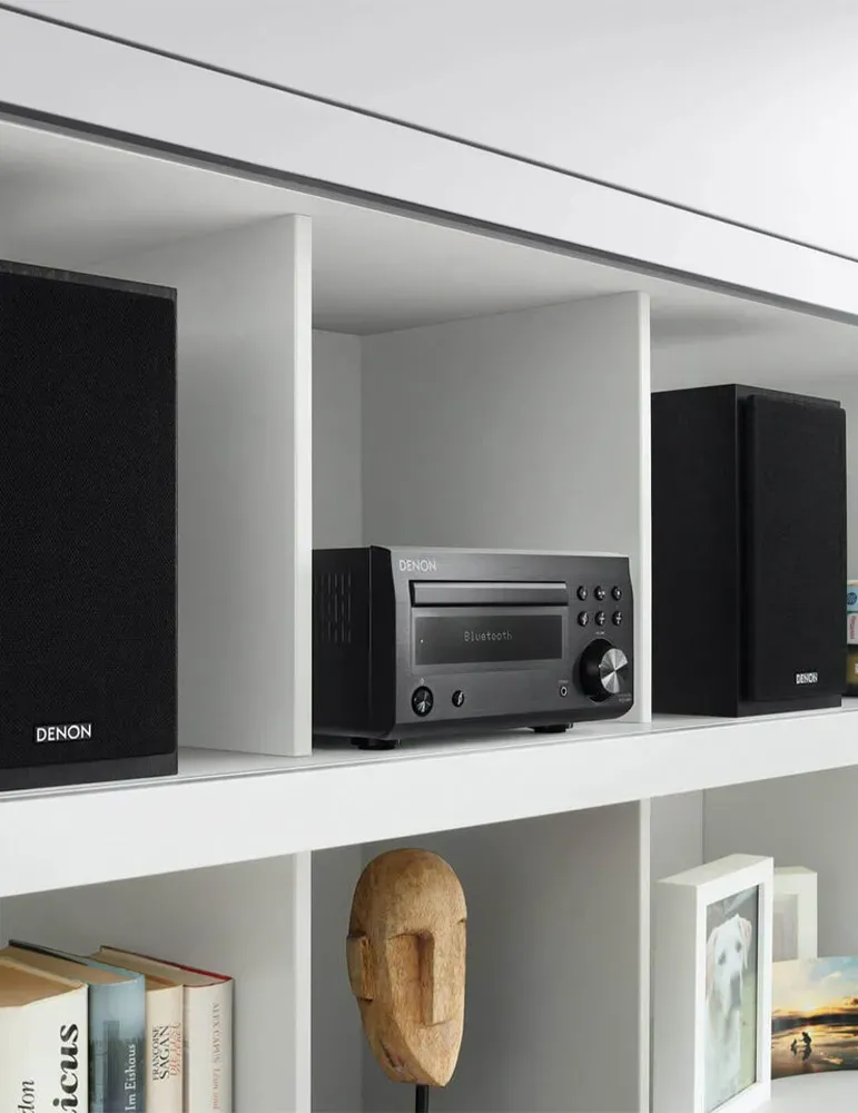 DENON Denon RCD-M41 — Amplituner stereo z CD i Hi-Fi jakością dźwięku