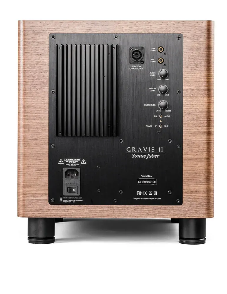 SONUS FABER Sonus Faber Gravis II — Subwoofer aktywny do kina domowego
