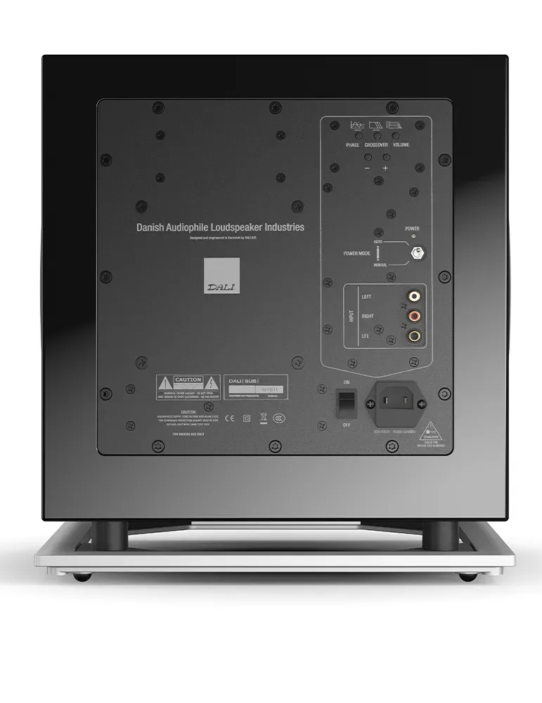 DALI Dali Sub P-10 DSS — Subwoofer aktywny z włóknem węglowym do kina