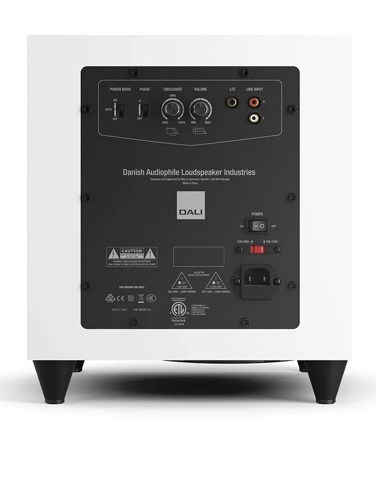 DALI Dali Sub C-8 D — Subwoofer do kina domowego z wejściem LFE