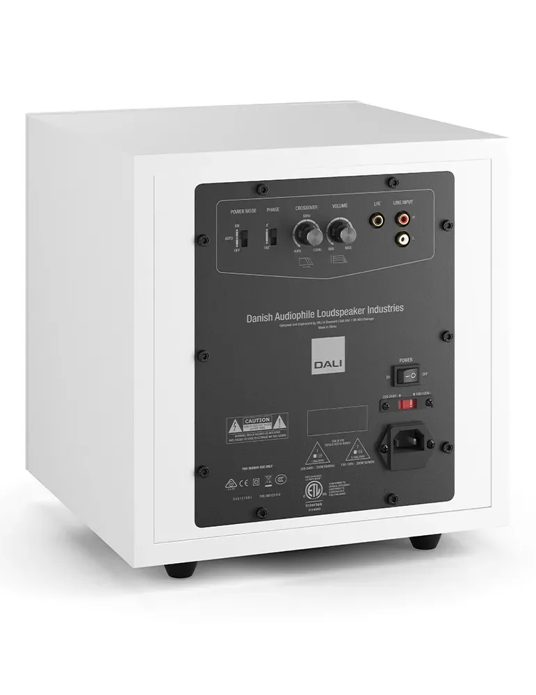 DALI Dali Sub E-9 F — Subwoofer aktywny z wzmacniaczem klasy D do kina domowego