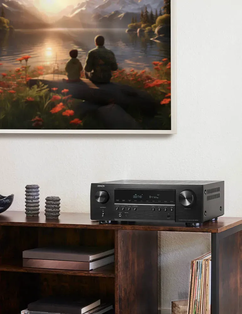 DENON Denon AVC-S670H — Amplituner 5.2 z Dolby TrueHD i DTS HD Master Audio