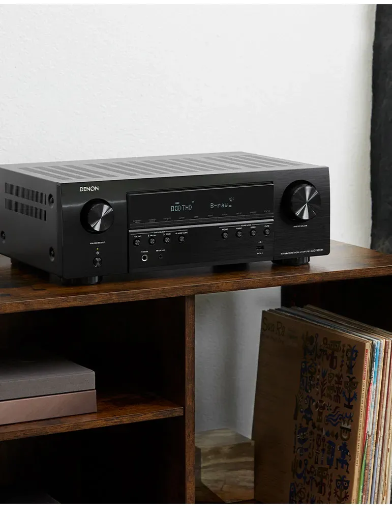 DENON Denon AVC-S670H — Amplituner 5.2 z Dolby TrueHD i DTS HD Master Audio
