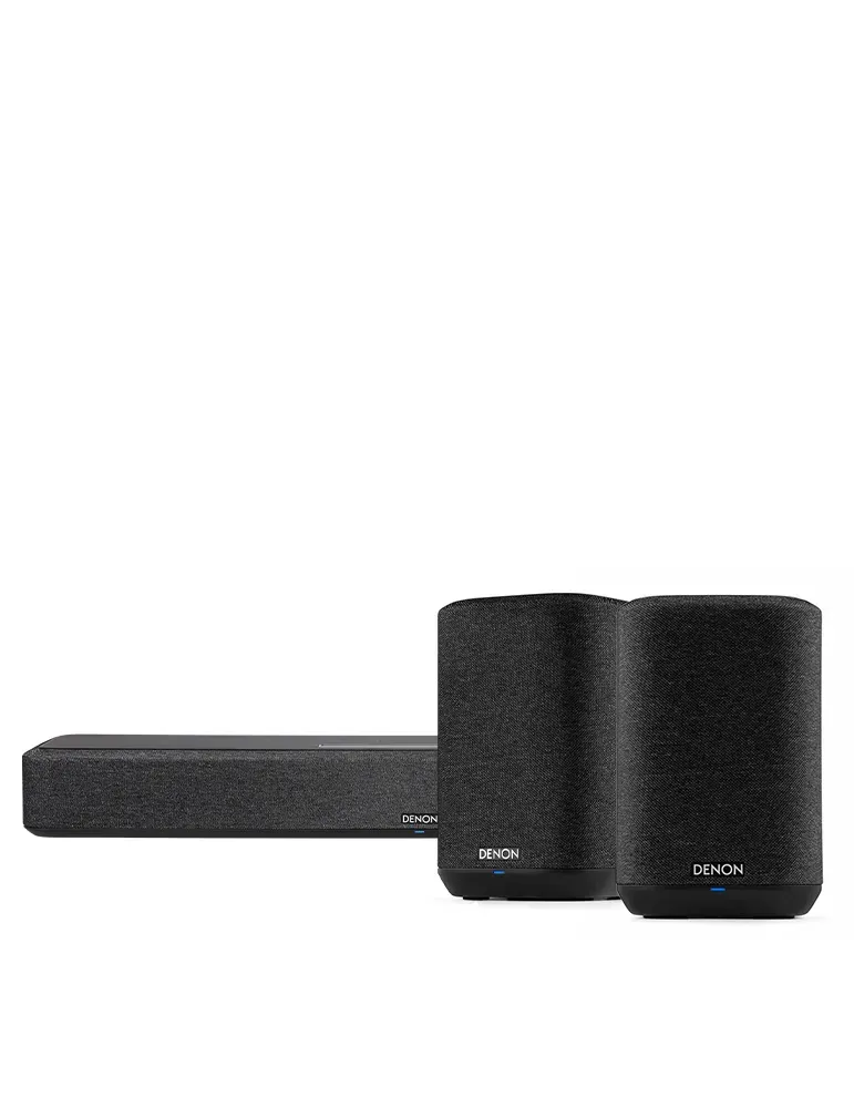 DENON Zestaw Denon Home Sound Bar 550 + Home 150 — Bluetooth, Dolby Atmos, HEOS