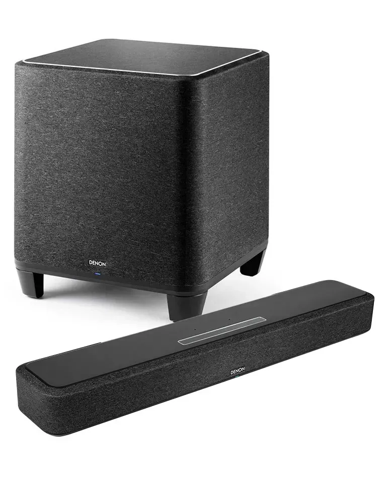 DENON Zestaw kina domowego Denon Home Bar 550 — Dolby Atmos, HEOS, Bluetooth