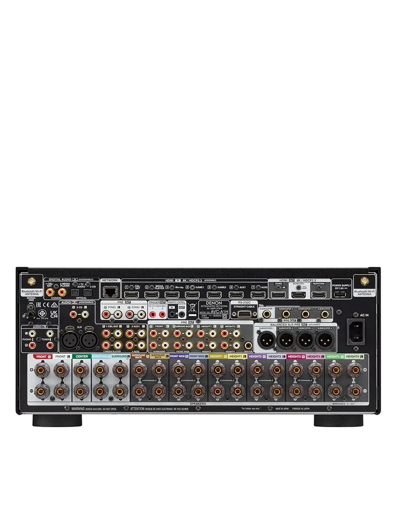 DENON Denon AVC-A1H — Amplituner 8K do kina domowego z Dolby Atmos