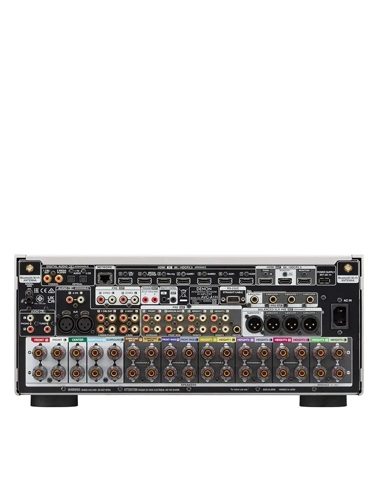DENON Denon AVC-A1H — Amplituner 8K do kina domowego z Dolby Atmos