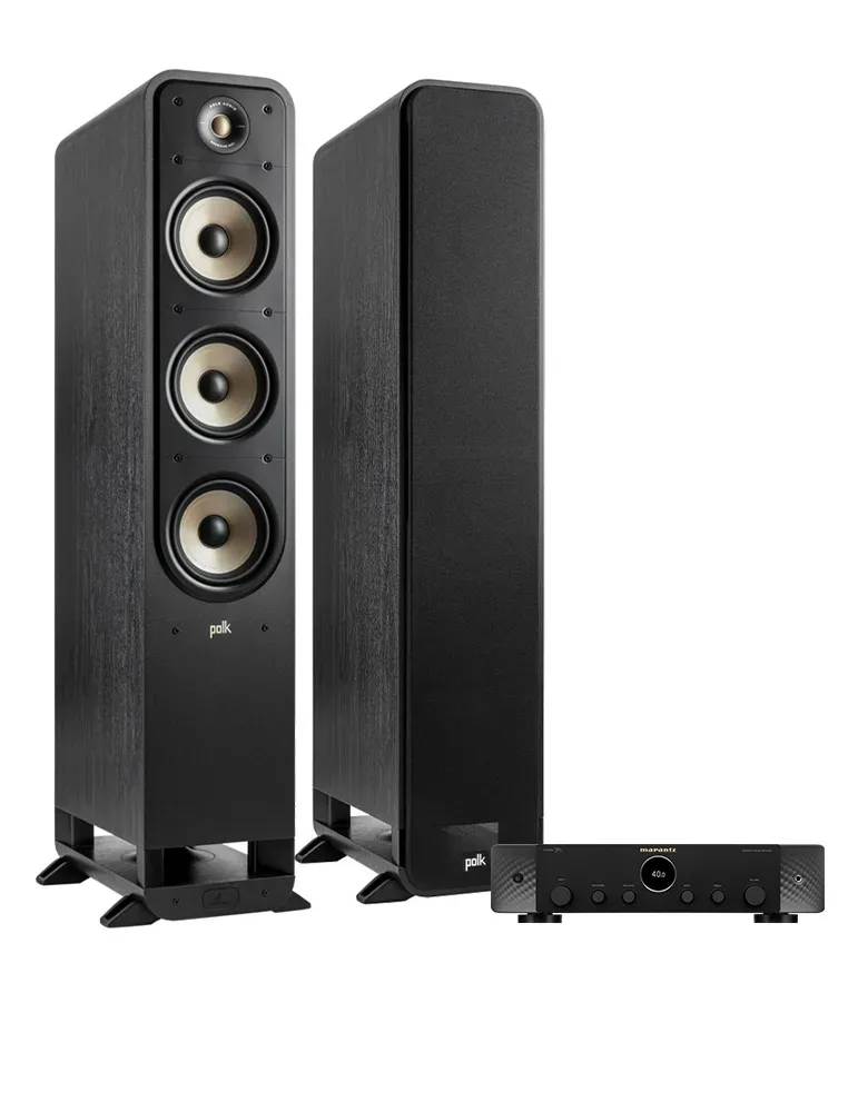 MARANTZ Zestaw stereo Marantz Stereo 70s/Polk Audio ES60 — HEOS, 8K HDMI, Hi-Res Audio