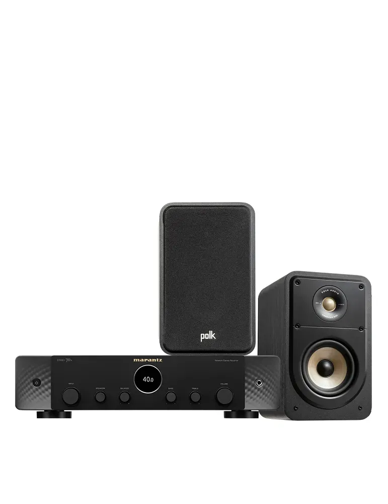 MARANTZ Zestaw stereo Marantz Stereo 70s/Polk Audio ES15 — Bluetooth, AirPlay 2, HEOS