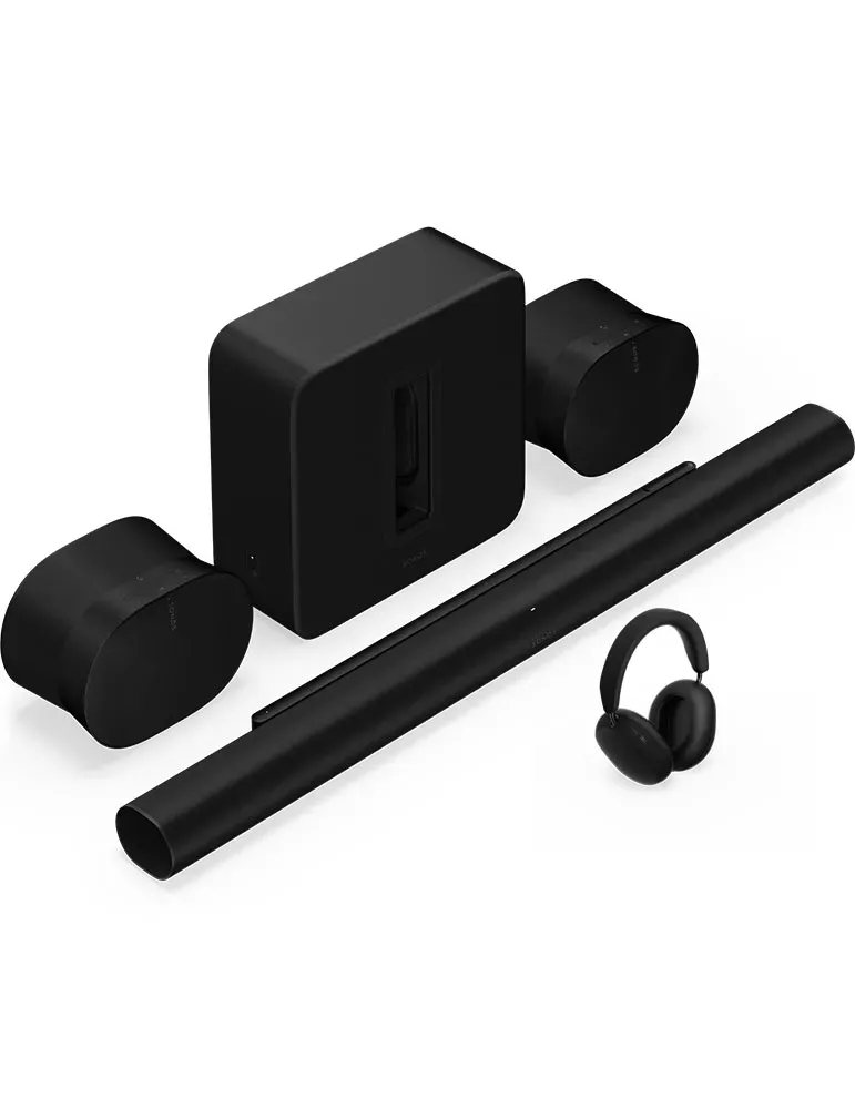SONOS Zestaw Sonos Arc Ultra + Sub 4 + 2x Era 300 + Ace — Profesjonalne kino domowe