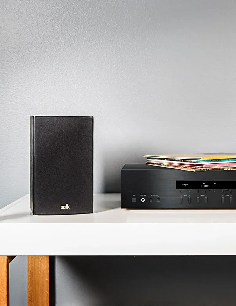 POLK AUDIO Polk Audio T15 — Kolumny podstawkowe z szerokim basem i Dynamic Balance