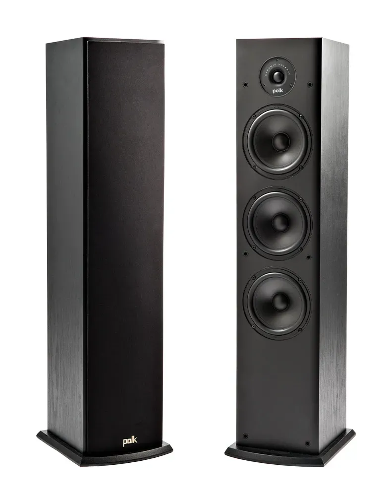 POLK AUDIO Zestaw Polk Audio T50/T30/T15 — Kolumny podłogowe i centralne wysokiej jakości