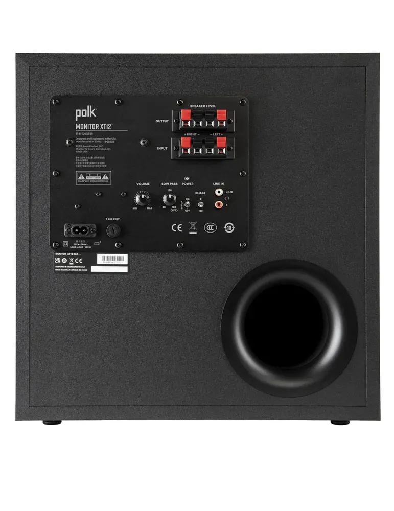 POLK AUDIO Polk Audio Monitor XT12 — Subwoofer aktywny do kina domowego
