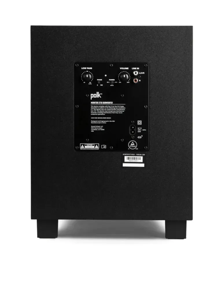 POLK AUDIO Polk Audio Monitor XT10 — Subwoofer aktywny 10 cali do kina domowego