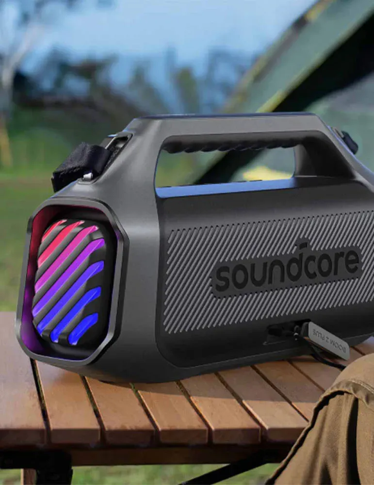 SOUNDCORE Soundcore Boom 2 Plus — Przenośny głośnik Bluetooth z mocnym basem