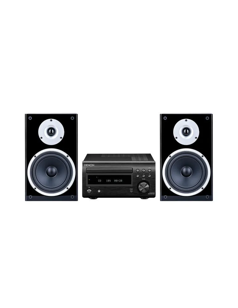 DENON Zestaw stereo Denon RCD-M41 DAB+ — Wilson Raptor 3, wysoka jakość dźwięku, Bluetooth