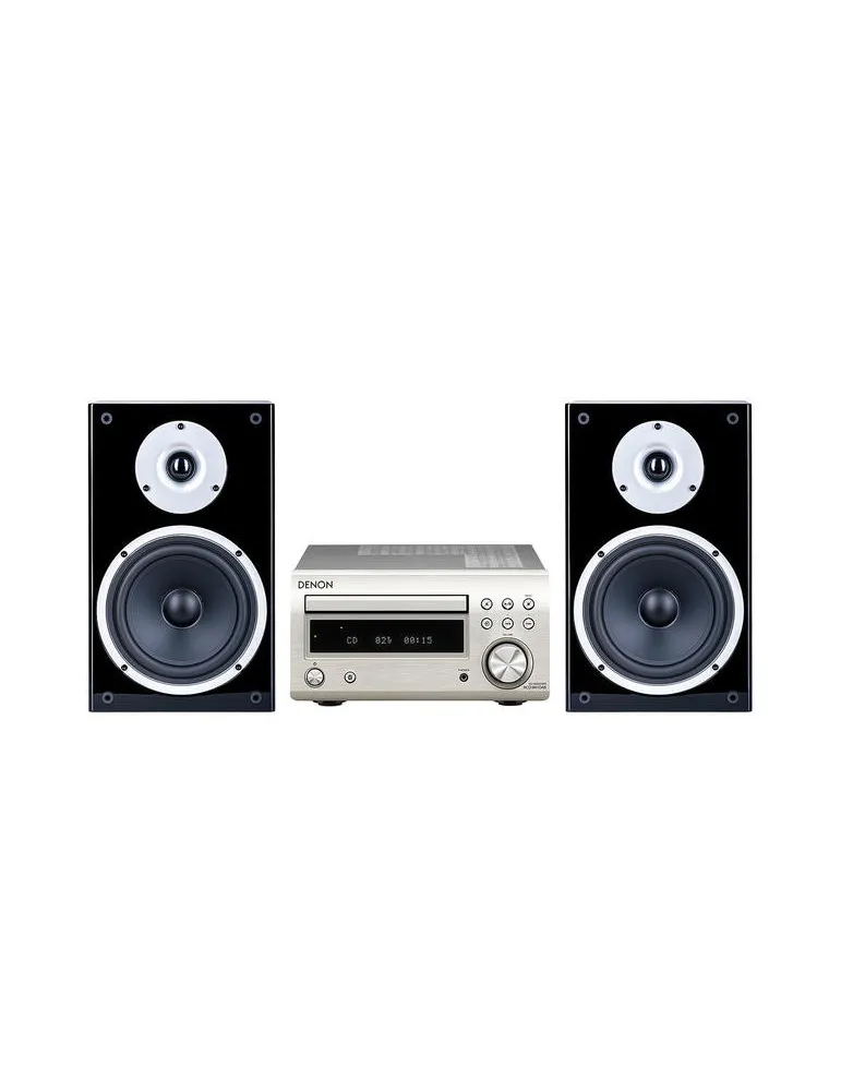 DENON Zestaw stereo Denon RCD-M41 DAB+ — Wilson Raptor 3, wysoka jakość dźwięku, Bluetooth