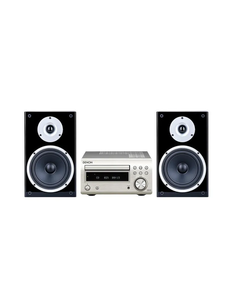 DENON Zestaw stereo Denon RCD-M41 + Raptor 3 — miniwieża CD Bluetooth z tunerem DAB/FM