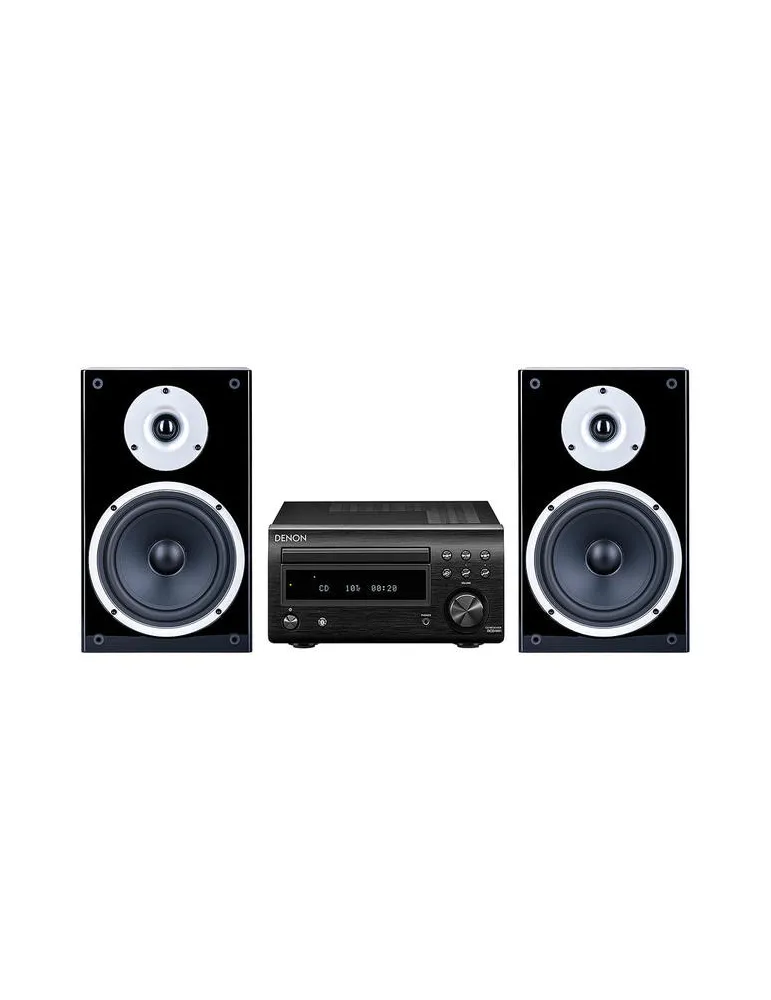 DENON Zestaw stereo Denon RCD-M41 + Raptor 3 — miniwieża CD Bluetooth z tunerem DAB/FM