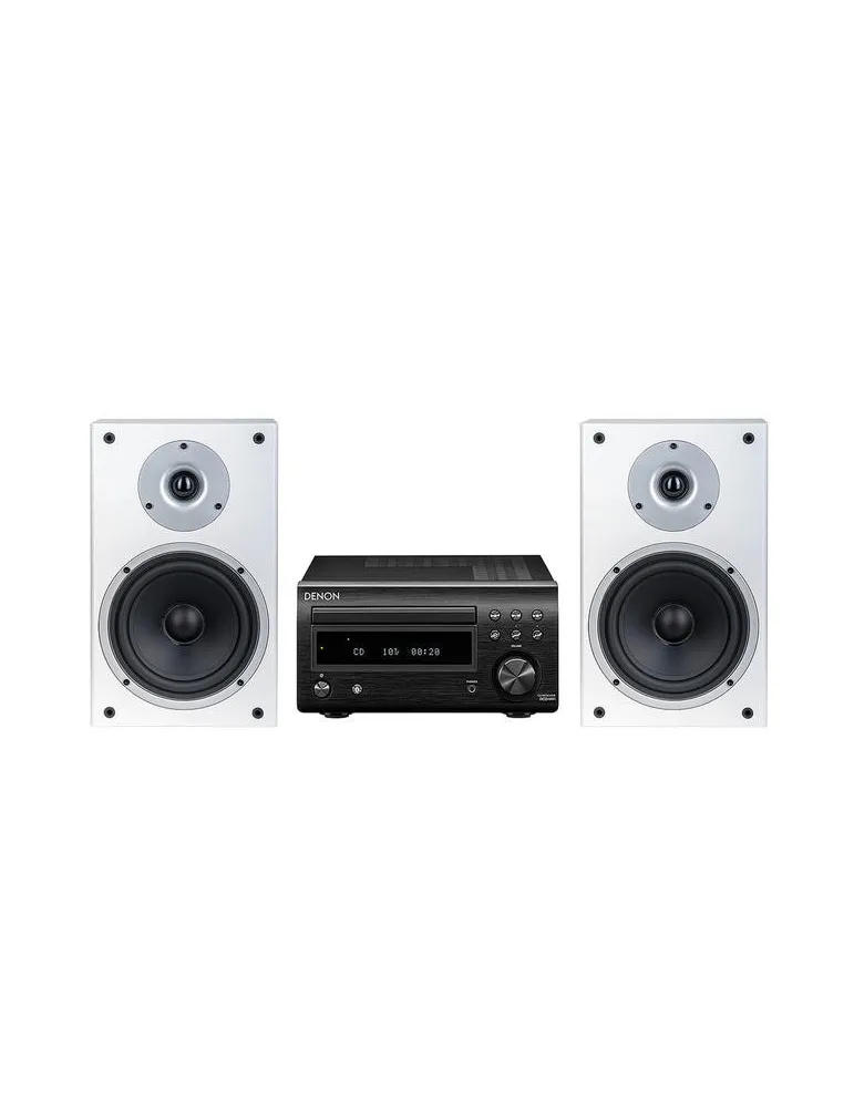 DENON Zestaw stereo Denon RCD-M41 + Raptor 3 — miniwieża CD Bluetooth z tunerem DAB/FM