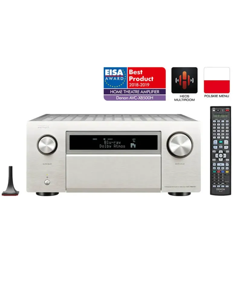 DENON WZMACNIACZ AV DENON PREMIUM AVCX8500H PREMIUM SILVER - OUTLET - GLO