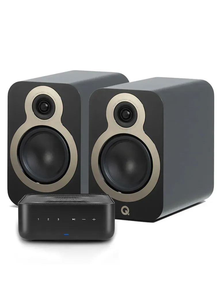 DENON Denon Home AMP + Q Acoustics 3030C — Zestaw stereo Hi-Fi z Bluetooth