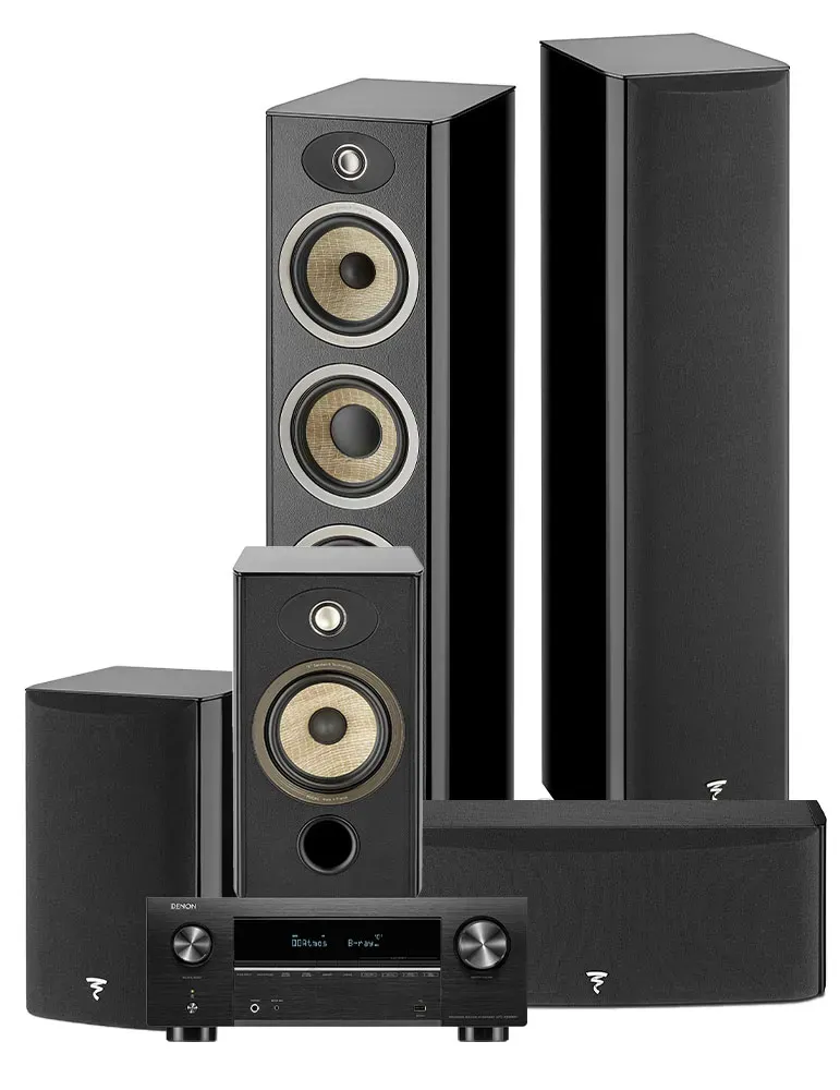 DENON Denon AVC-X3800H + Focal Aria Evo X — Kino domowe 5.0 z Dolby Atmos