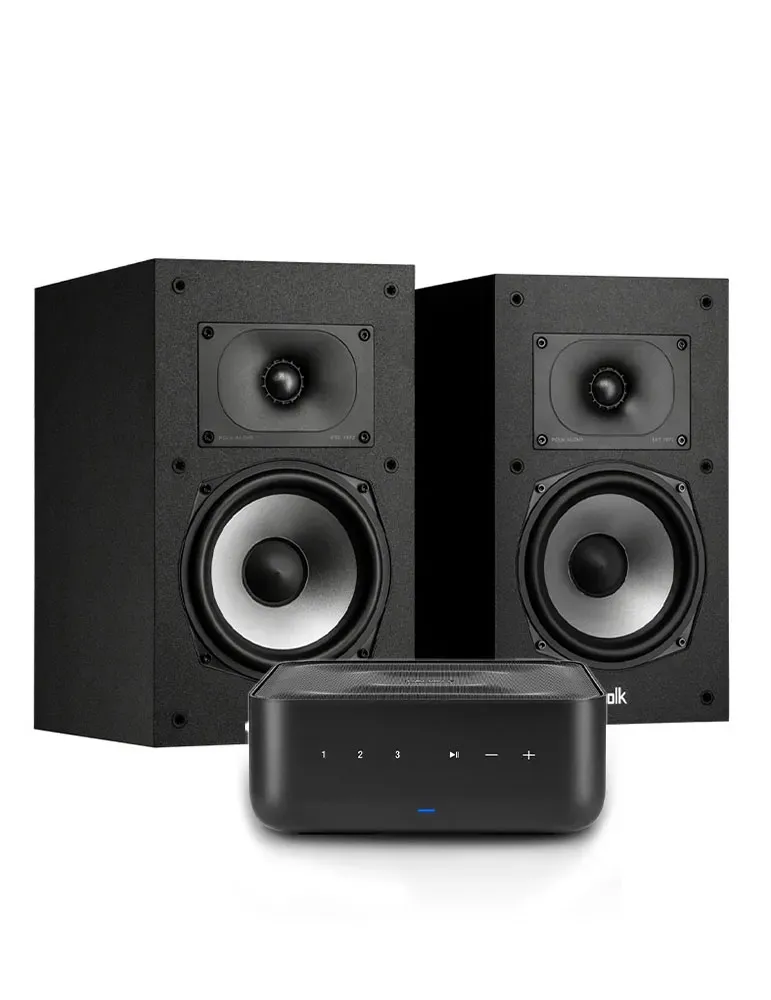 DENON Denon Home AMP + Polk Audio XT20 — Zestaw stereo Hi-Fi do muzyki i kina