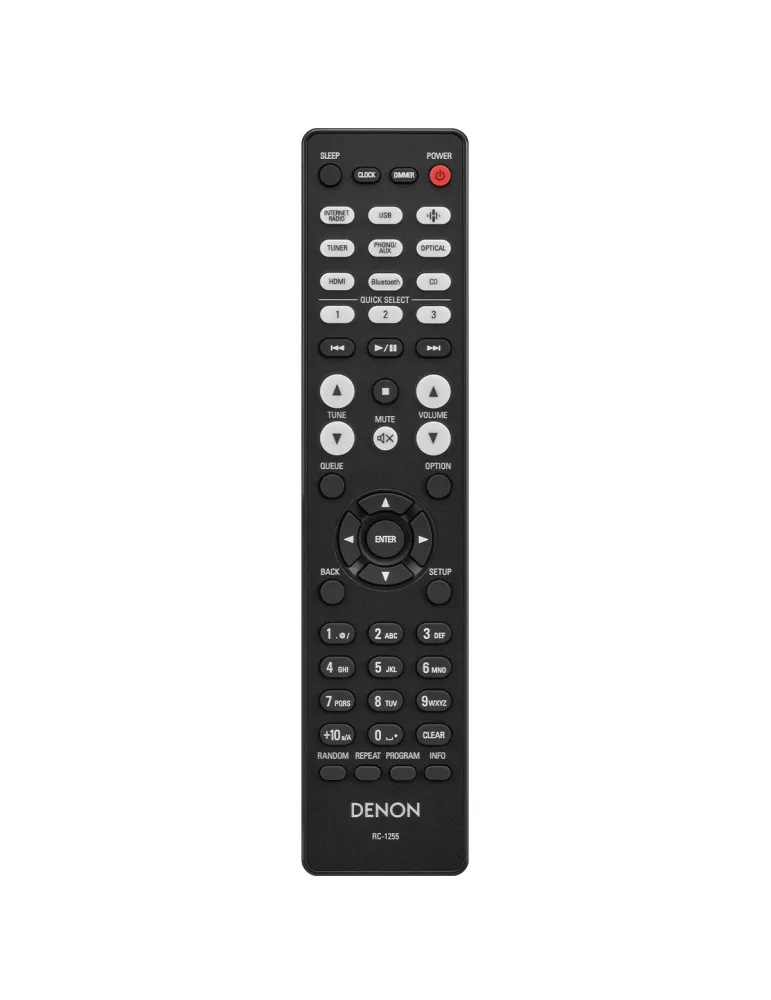 DENON Denon RCD-N12 DAB + Polk Audio XT20 — Zestaw stereo Hi-Fi z Bluetooth i Wi-Fi