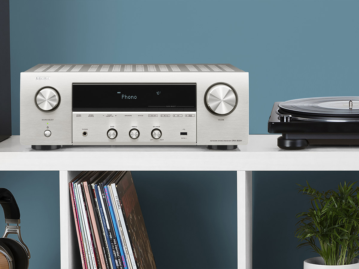 Стерео ресивер denon dra 800h silver обзор